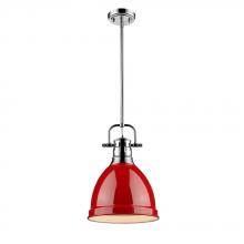  3604-S CH-RD - Small Pendant with Rod